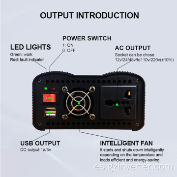 Buena retroalimentación inversor baja frecuencia 50Hz - 60Hz